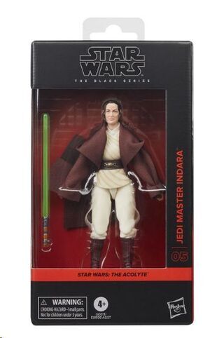 STAR WARS THE ACOLYTE THE BLACK SERIES FIGURA JEDI MASTER INDARA 15 CM