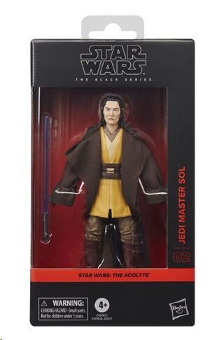 STAR WARS THE ACOLYTE THE BLACK SERIES FIGURA JEDI MASTER SOL 15 CM