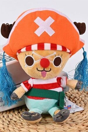 ONE PIECE PELUCHE CHOPPER X BUGGY 20 CM