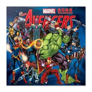 MARVEL LOS VENGADORES CALENDARIO 2025 30X30 CM