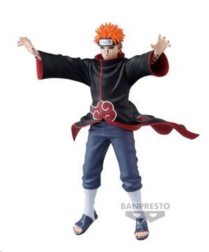 NARUTO SHIPPUDEN FIGURA VIBRATION STARS PAIN 17 CM