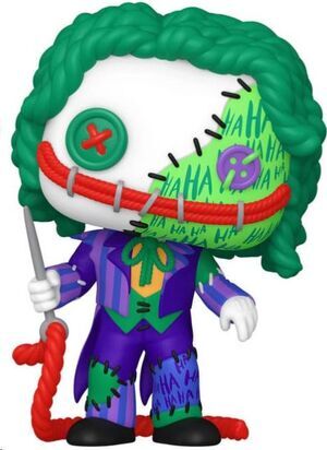 DC COMICS FIGURA POP! MOVIES VINYL PATCHWORK - JOKER 9 CM