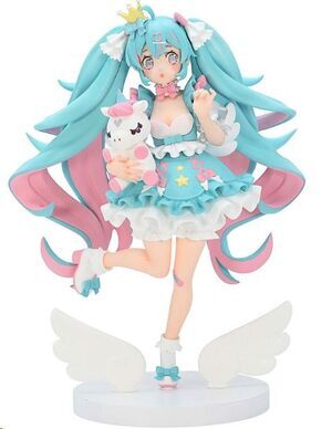 HATSUNE MIKU FIGURA YUMEKAWA PRINCESA HATSUNE MIKU 21 CM