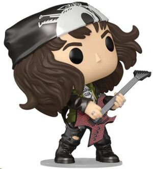 STRANGER THINGS POP! TV VINLY FIGURA HUNTER EDDIE CON GUITARRA (METALIZADO) 9 CM