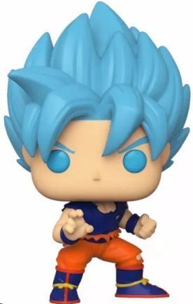 DRAGON BALL SUPER POP! ANIMATION VINYL FIGURA GOKU BLUE EXCLUSIVO 9 CM