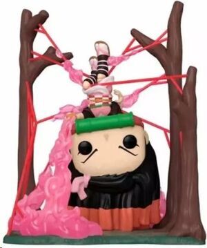 GUARDIANES DE LA NOCHE POP! ANIMATION VINYL FIGURA NEZUKO EN TELA DE ARAA (GLOW) EXCLUSIVO 9CM