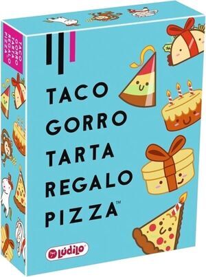 TACO; GORRO; TARTA; REGALO; PIZZA