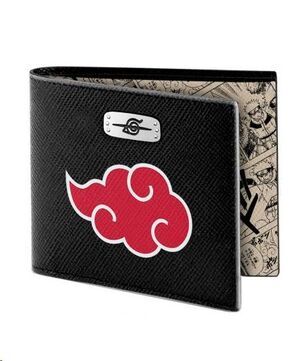 NARUTO SHIPPUDEN CARTERA AKATSUKI