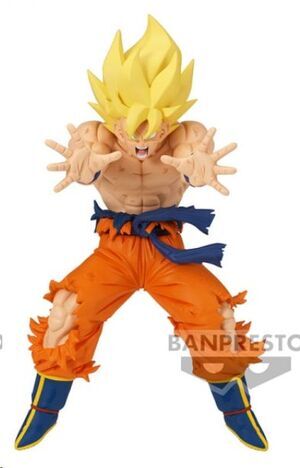 DRAGON BALL Z MATCH MAKERS FIGURA SUPER SAIYAN SON GOKU VS COOLER 14 CM