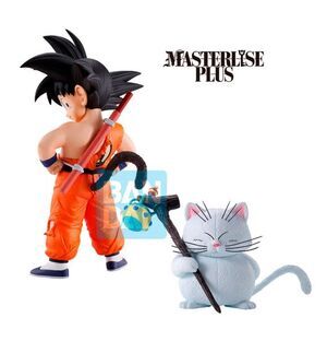 DRAGON BALL ICHIBANSHO FIGURA THE LOOKOUT ABOVE THE CLOUDS SON GOKU & KORIN 15 Y 9 CM