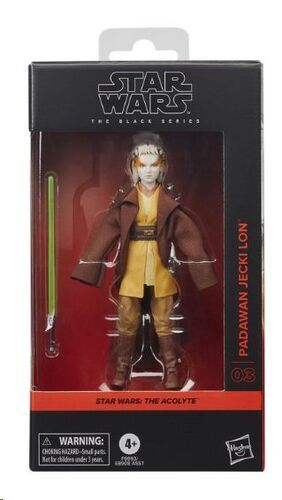 STAR WARS THE ACOLYTE THE BLACK SERIES FIGURA PADAWAN JECKI LON