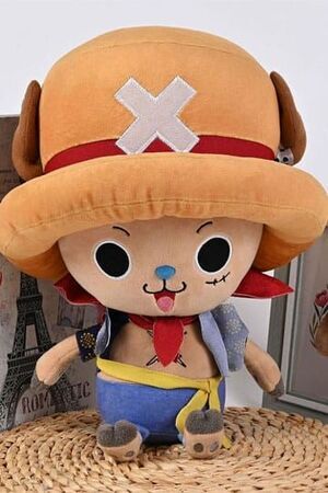 ONE PIECE PELUCHE CHOPPER X LUFFY NEW WORLD VER 25CM