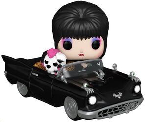 ELVIRA POP! RIDES DELUXE VINYL FIGURA ELVIRA W/MACABRE MOBILE 9 CM