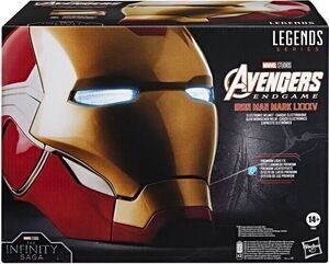 VENGADORES ENDGAME MARVEL LEGENDS SERIES IRON MAN MARK LXXXV CASCO ELECTRONICO PREMIUM REPLICA 1:1