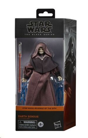STAR WARS LA VENGANZA DE LOS SITH FIGURA THE BLACK SERIES 15 CM DARTH SIDIOUS