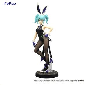 HATSUNE MIKU ESTATUA PVC BICUTE BUNNIES STREET VIOLET COLOR VER. 30 CM