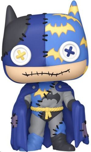 DC COMICS FIGURA POP! MOVIES VINYL PATCHWORK - BATMAN 9 CM