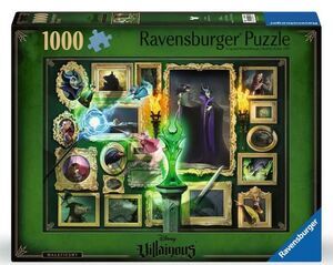 VILLANOS DISNEY PUZZLE 1000 PIEZAS MALEFICA                                