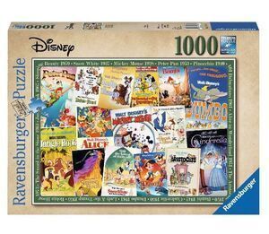 DISNEY PUZZLE 1000 PIEZAS PELCULAS VINTAGE