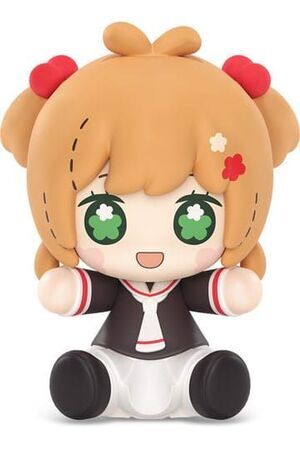 CARDCAPTOR SAKURA FIGURA CHIBI HUGGY GOOD SMILE SAKURA KINOMOTO: SCHOOL UNIFORM VER 6 CM