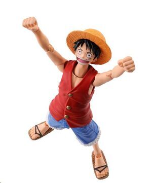 ONE PIECE SH FIGUARTS FIGURA MONKEY D. LUFFY - ROMANCE DAWN 14;5 CM