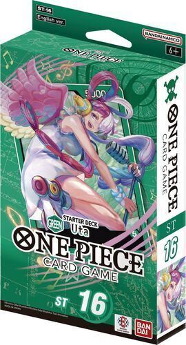 ONE PIECE CARD GAME STARTER DECK ST16 UTA VERDE (INGL�S)