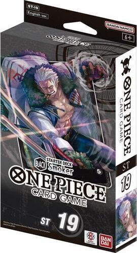 ONE PIECE CARD GAME STARTER DECK ST19 SMOKER NEGRO (INGLS)