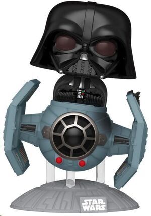 STAR WARS: DARK SIDE POP! RIDES DELUXE VINYL FIGURA TIE ADVANCED X1 VADER 9 CM