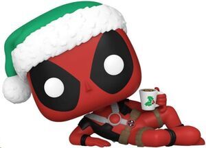 MARVEL POP! VINYL FIGURA HOLIDAY DEADPOOL 9 CM