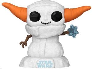 STAR WARS THE MANDALORIAN POP! VINYL FIGURA HOLIDAY GROGU MUECO DE NIEVE 9 CM