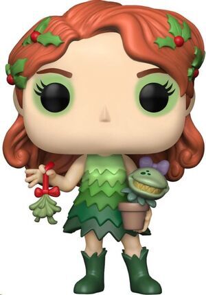 DC COMICS FIGURA POP! HEROES VINYL HOLIDAY '24 POISON IVY 9 CM