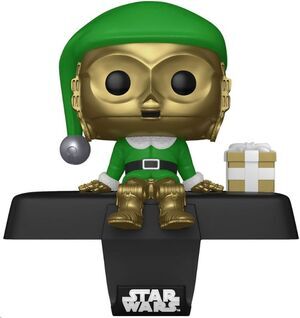 STAR WARS POP! PERCHA FIGURA C-3PO HOLIDAY 12 CM 