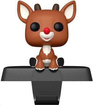 RODOLFO EL RENO POP! PERCHA FIGURA RUDOLPH 9 CM