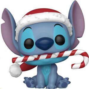 DISNEY FIGURA POP! VINYL HOLIDAY STITCH CANDY CANE 9 CM