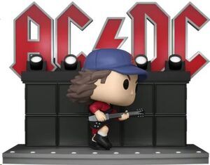 AC/DC POP! MOMENTS VINYL FIGURA ANGUS YOUNG (ESCENARIO) 16 CM