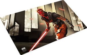 STAR WARS UNLIMITED GAMEGENIC GAME MAT DARTH MAUL