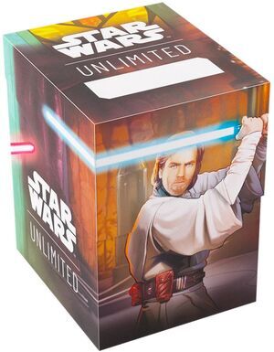 STAR WARS UNLIMITED GAMEGENIC SOFT CRATE OBI-WAN KENOBI / DARTH MAUL