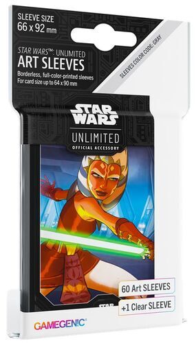 STAR WARS UNLIMITED GAMEGENIC ART SLEEVES AHSOKA TANO