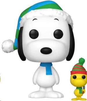 SNOOPY POP! TV VINYL FIGURA SNOOPY Y WOODSTOCK 9 CM