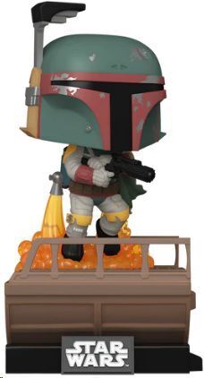 STAR WARS POP! DELUXE VINYL FIGURA JABBA'S SKIFF: BOBBA FETT (EXCLUSIVO) 15 CM