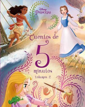 PRINCESAS DISNEY. CUENTOS DE 5 MINUTOS V2                                  