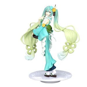 HATSUNE MIKU ESTATUA PVC EXCEED CREATIVE MATCHA GREEN TEA PARFAIT MINT VER. 21CM