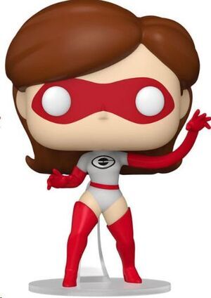 LOS INCRE�BLES 20TH ANNIVERSARY FIGURA POP! VINYL ELASTIGIRL 9 CM