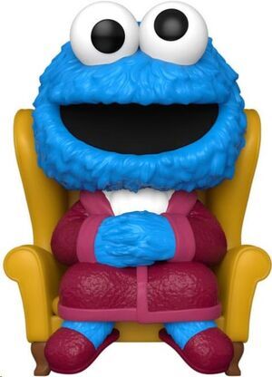 BARRIO SESAMO FIGURA POP! TV VINYL COOKIE MONSTER SOFA 9 CM