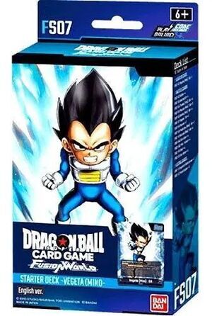 DRAGON BALL SUPER CARD GAME FUSION WORLD STARTER DECK FS07 VEGETA