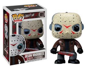 JASON VOORHEES CABEZON 10 CM BOBBLE POP CLASICOS DEL CINE                  