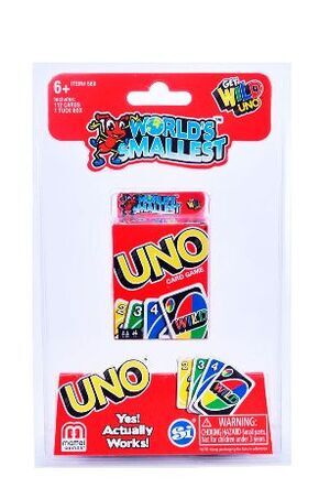 UNO WORLD�S SMALLEST (MINI UNO)