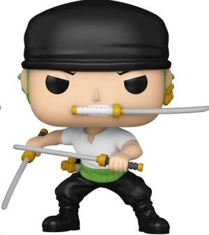 ONE PIECE POP! ANIMATION VINYL FIGURA ZORO (CHASE) 9 CM