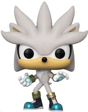 SONIC THE HEDGEHOG POP! GAMES VINYL FIGURA SILVER THE HEDGEHOG (GW) 9 CM