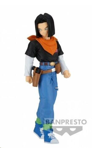 DRAGON BALL Z FIGURA SOLID EDGE WORKS ANDROID 17 17 CM